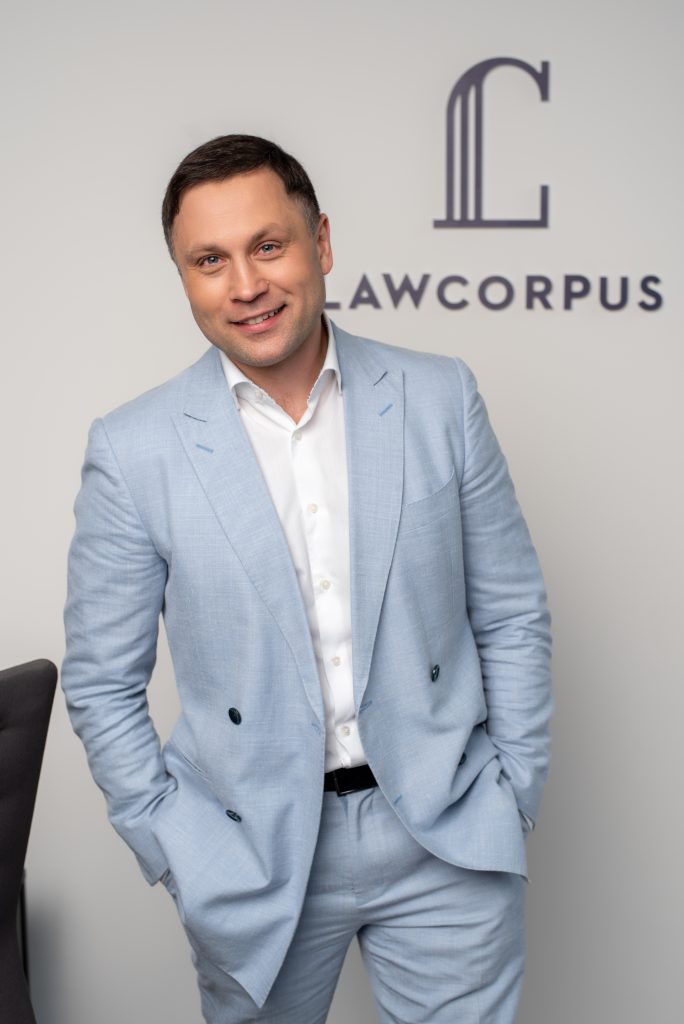 LAWCORPUS vadovaujantysis partneris, advokatas Rokas Venslauskas